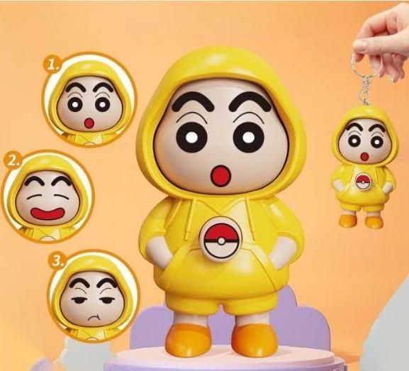 Shinchan Face Swap Keychain